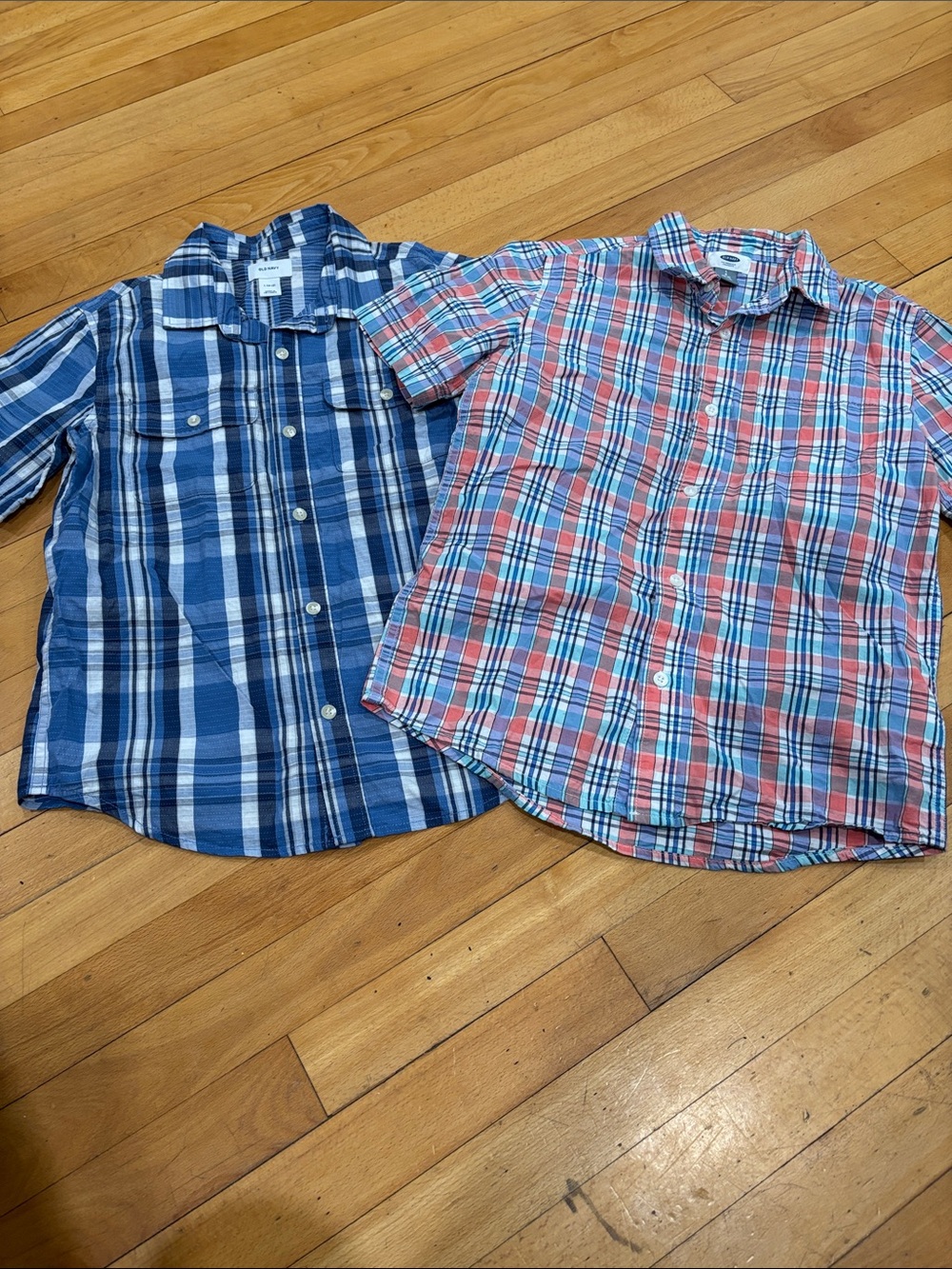 Boys Short Sleeve Button up Shirts
